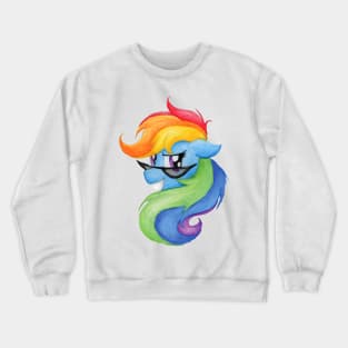 Rocky Rainbow Dash Crewneck Sweatshirt